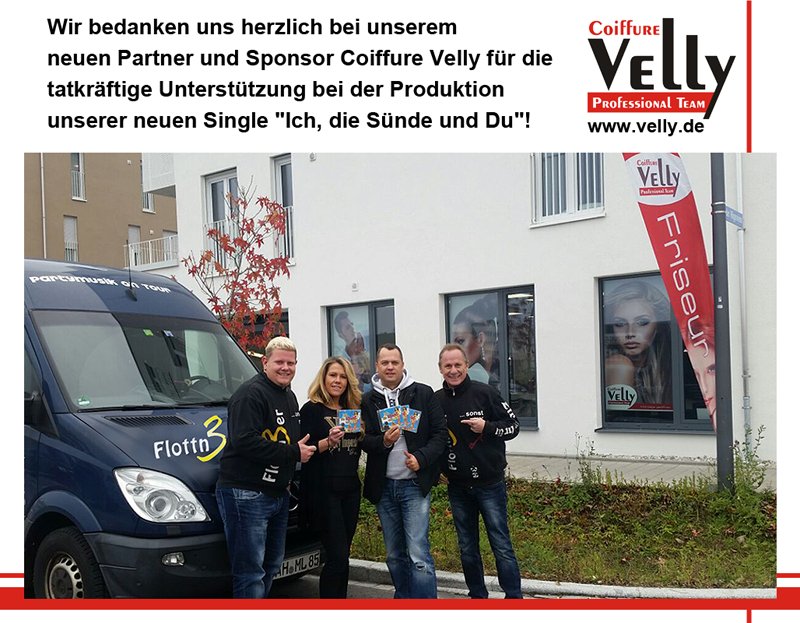 Flottn3er CD Übergabe mit neuem Partner und Sponsort Coiffure Velly